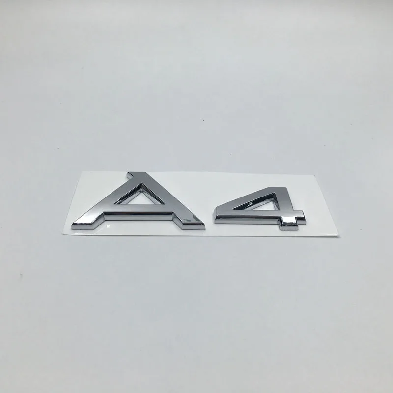 3D JDM наклейки на авто Стайлинг для Audi A1 A3 A4 A5 A6 A7 A8 эмблема &quotTT&quot хромированные