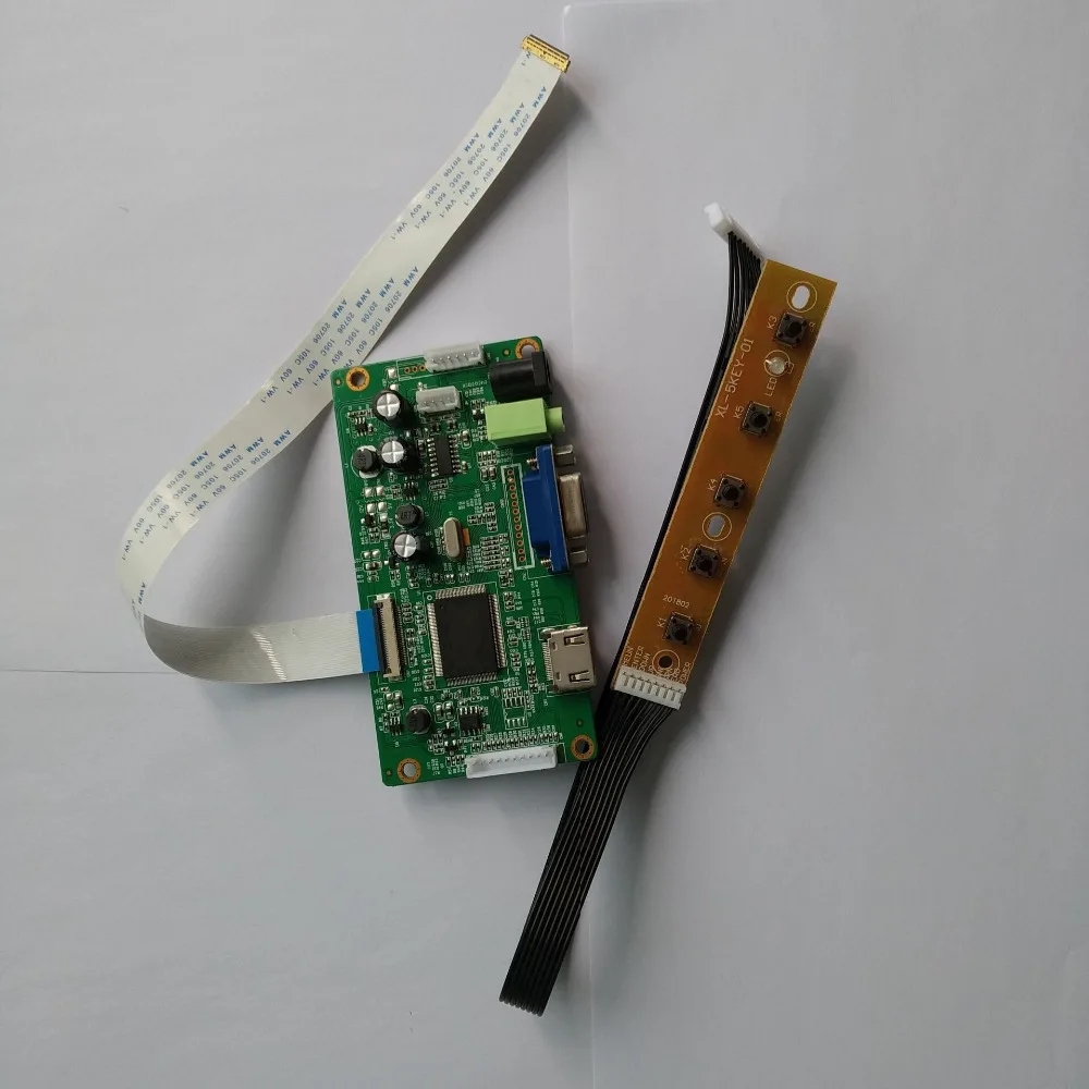 Контроллер драйвер платы совместимому с HDMI VGA EDP светодиодный ЖК дисплей