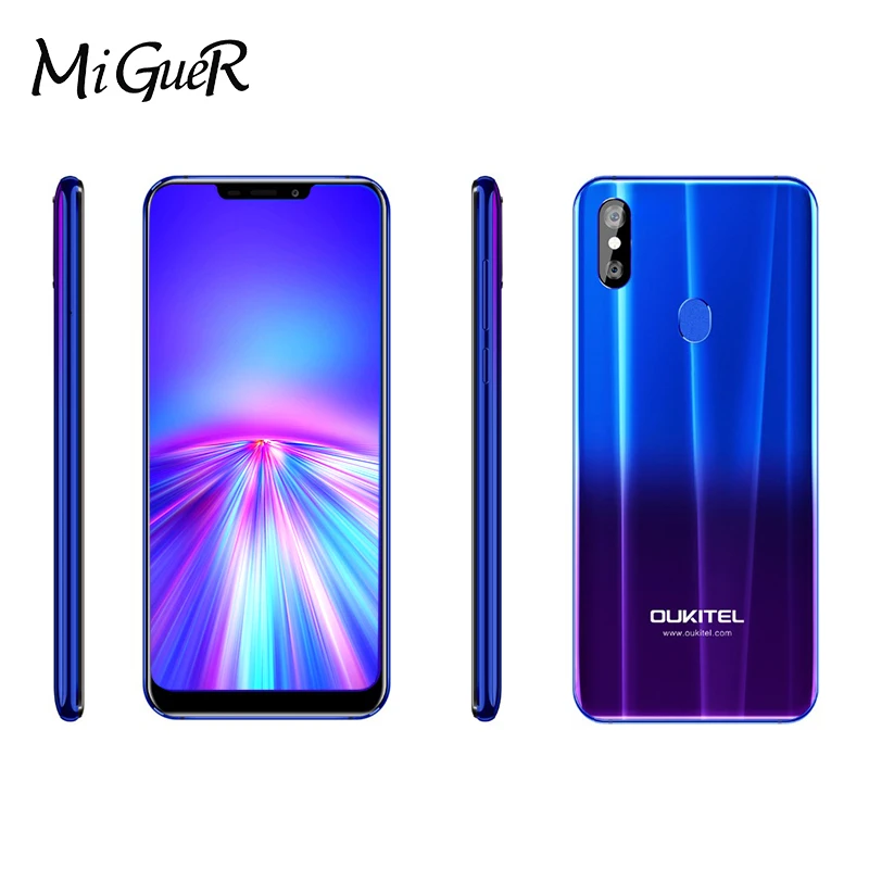 OUKITEL U23 6 18 &quotNotch Display мобильный телефон Android 8 1 MTK6763T Helio P23 Octa Core 6G + 64G беспроводной