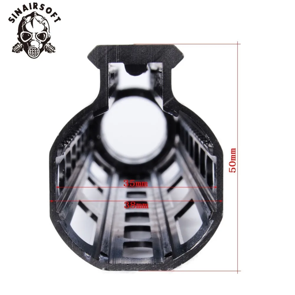 Бесплатная поплавок ультра тонкая рельсовая система Handguard монолитный легкий с