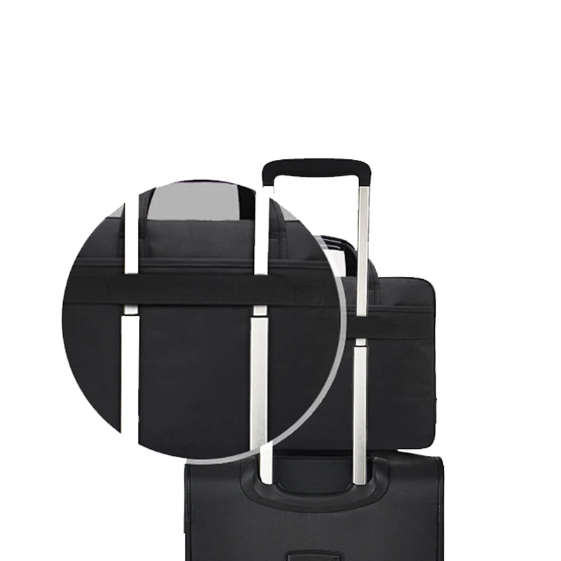 Сумка для ноутбука большая вместительность ударопрочный бизнес портфель