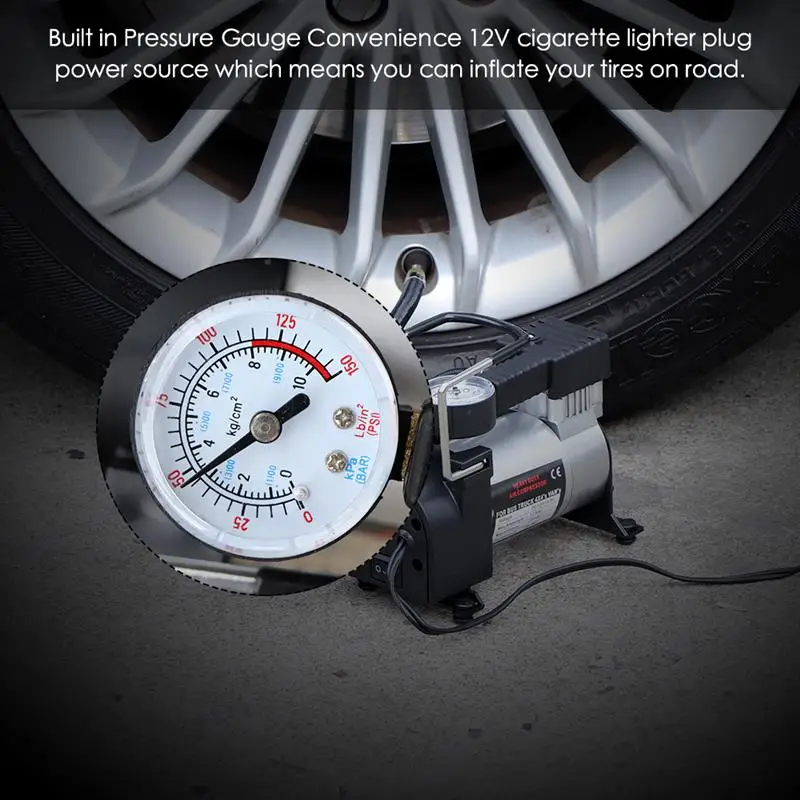 Автомобильные насосы воздушный компрессор автомобильный насос для шин 12 В