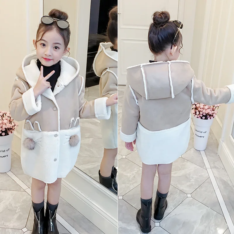 Корейская коллекция 2018 года сезон осень-зима детская шапка повышенной плотности