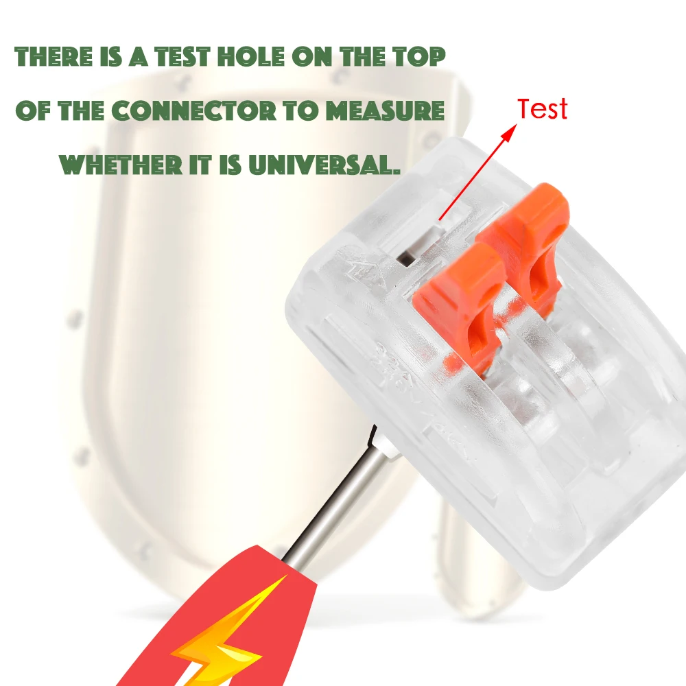 30 шт. огнестойкий кабель разъем комплект Универсальный соединители проводов