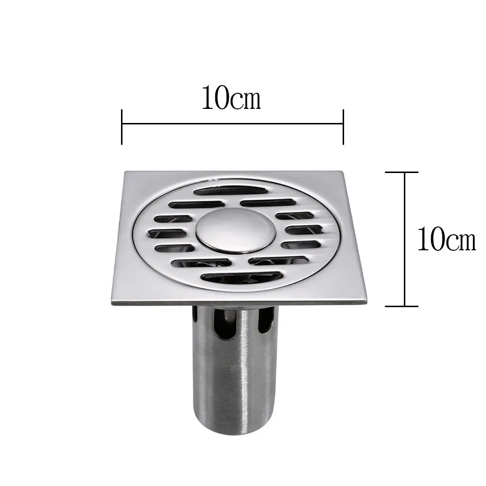 304 Stainless Steel Bathroom Odor Floor Drain Washing Machine Large Flow Thickening | Обустройство дома