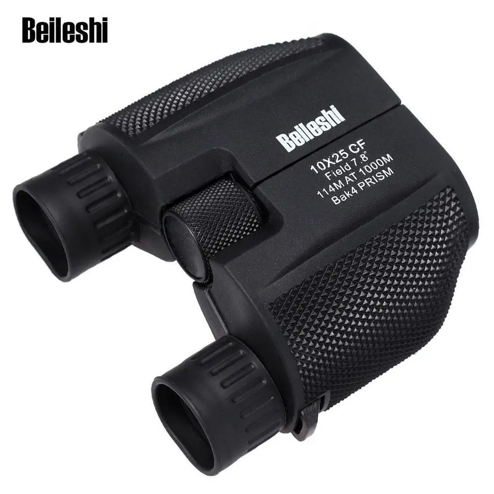 Бинокль BEILESHI 10X25 HD для охоты бинокль 1000 м мощный зум 114 м/1000 м|Телескоп и бинокли| |