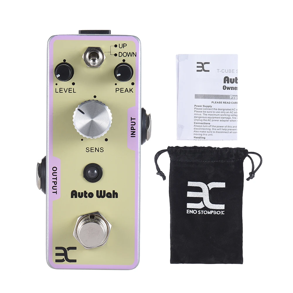 ENO TC 61 Авто Wah гитарный эффект педаль истинный обход|Детали и аксессуары для гитар|