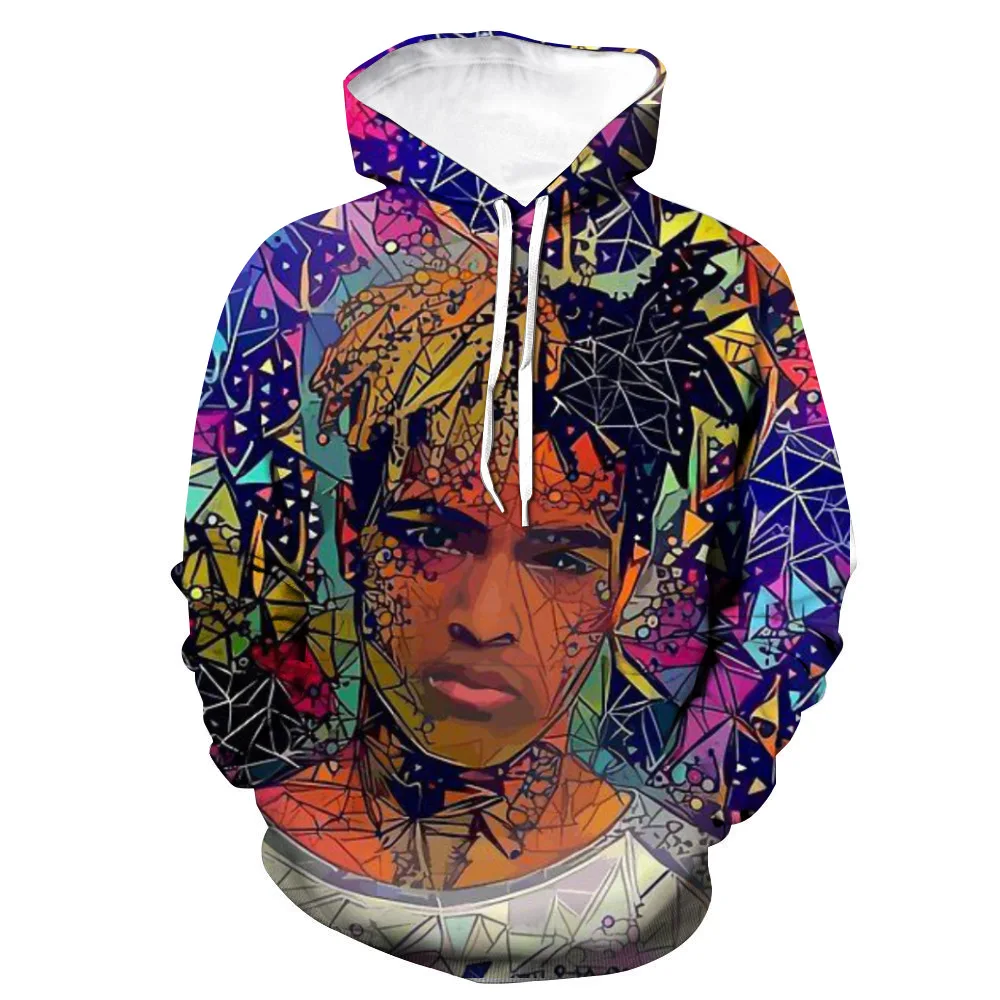 XXXTENTACION для мужчин's толстовки повседневное молодежи весна и осень свободные