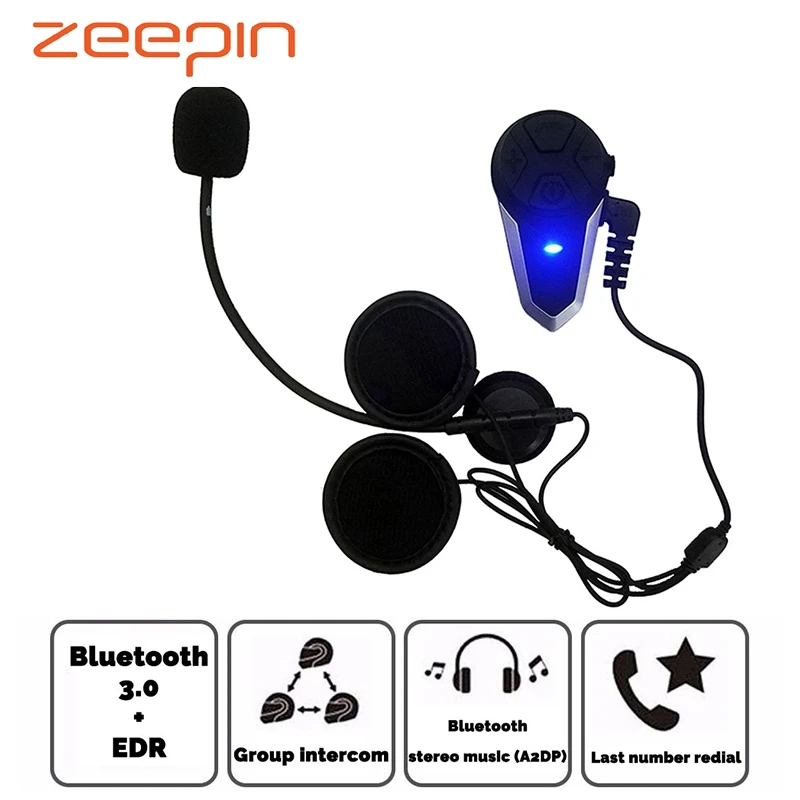 Полный уход за кожей лица 1000 м мотоцикл Bluetooth переговорные 3 всадников шлемы