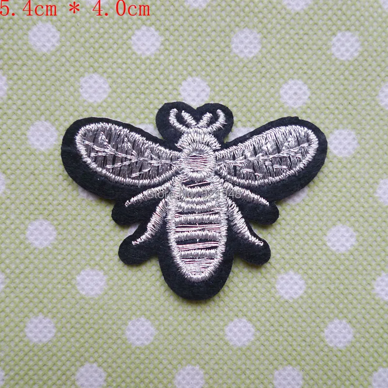 1 шт. высококачественные Симпатичные Мультяшные нашивки King Bee с утюгом значки