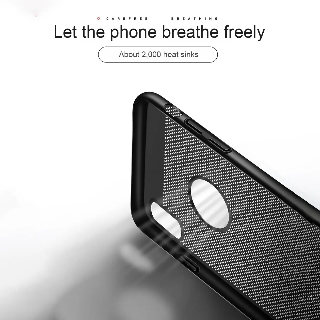 Ультратонкий чехол для телефона с теплоотводом для iPhone 7 8 6 6s plus 5 5s SE X XS MAX XR, жесткий чехол из матового PC с задней стороны, с дыхательным покрытием.