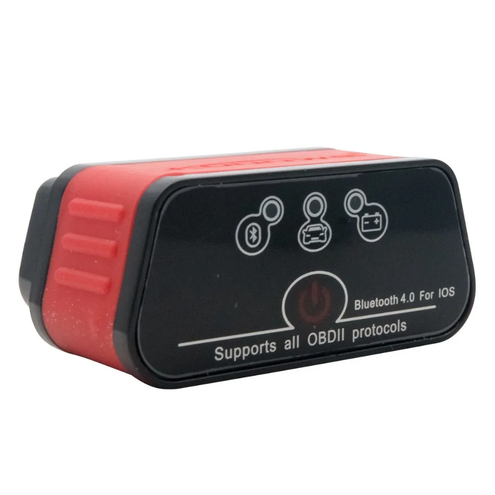 OBD ELM327 Bluetooth4.0 IOS код ридер диагностический Беспроводной сканер инструмент OBD2