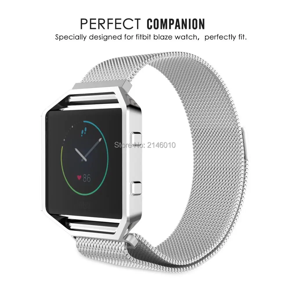 Сменный металлический корпус из нержавеющей стали для смарт-часов Fitbit Blaze |
