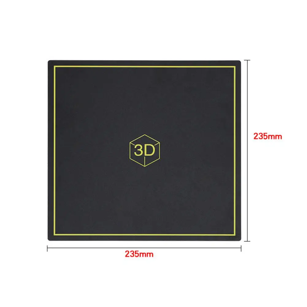 EastVita 235x235 мм Магнитная клейкая лента для печати Ender 3 3D принтера r20|Детали и
