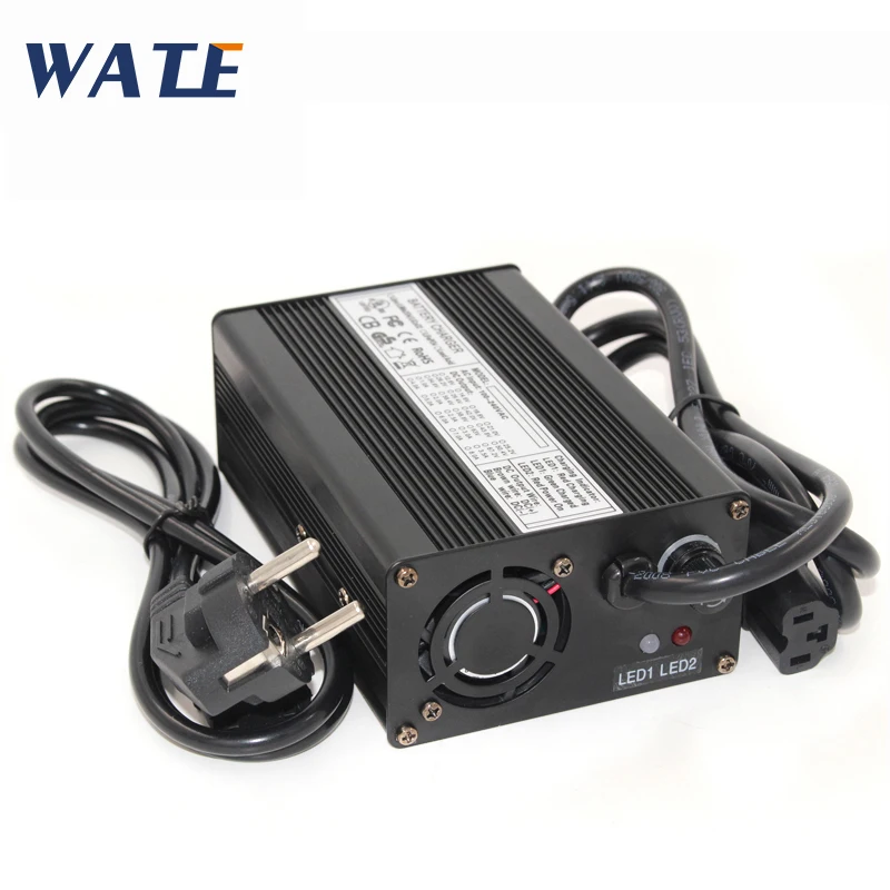 

43.8V 3A lithium battery charger Output 43.8V 3A for 36V 10S Electric Bike Battery 36V Lithium battery pack