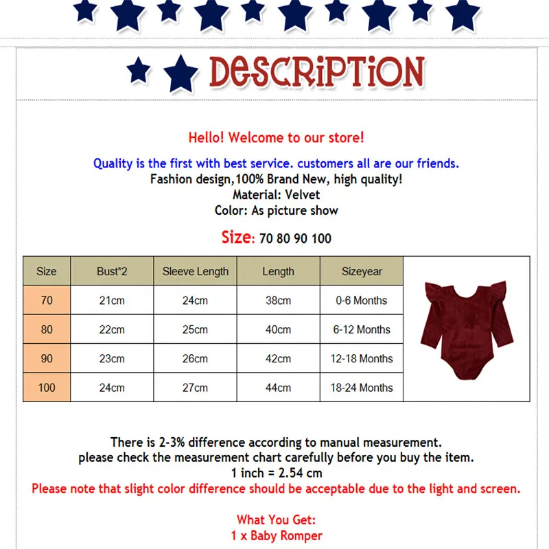 Боди для новорожденных и маленьких девочек Сезон осень-весна Бархатный