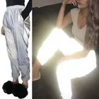 Спортивные брюки унисекс со светоотражающими вставками для танцев в наличии в США