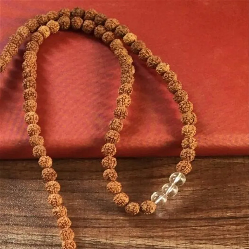8MM108 Rudraksha kont ожерелье Новая энергия ручной работы Chakas Bless горячее Исцеление