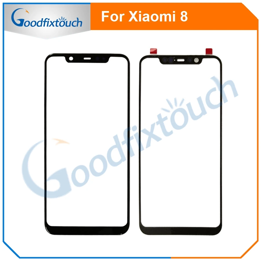 5 шт. сенсорная панель для сенсорного экрана Xiaomi 8 Mi передняя стеклянная Mi8