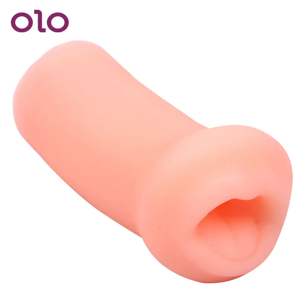 OLO 3D Минет рот искусственная кожа мягкая киска телесные портативные секс игрушки