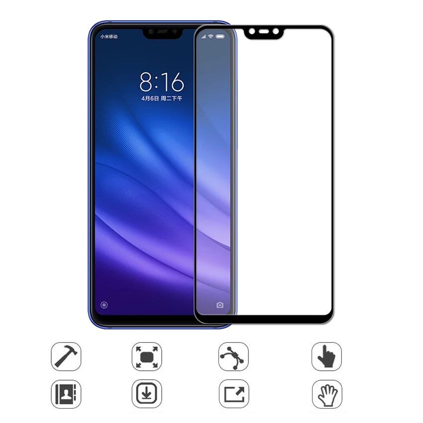 Защитный чехол на весь экран для xiaomi 8 lite защитный xiomi ksiomi mi mi8 защитная пленка |