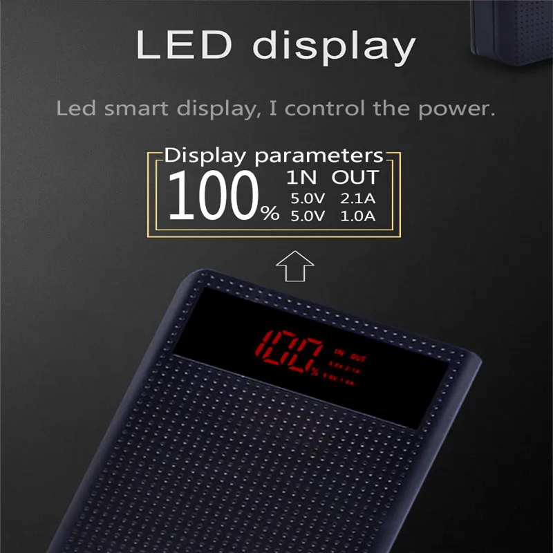 Power Bank 20000 mAh для Xiaomi Mi 2 LD power портативное зарядное устройство Внешняя батарея iPhone