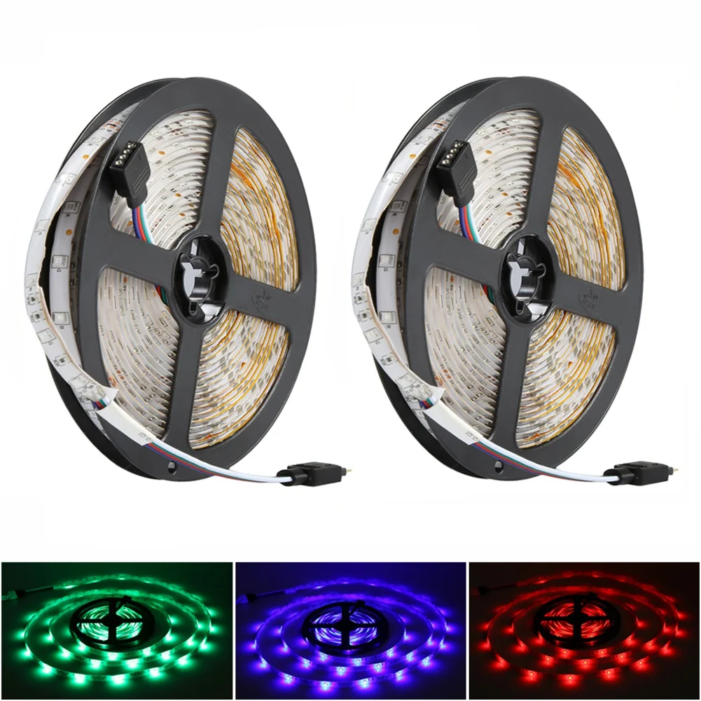 New 10M 600 светодиодов Rgb Светодиодная лента 3528 Dc12V 60 светодиодов/м для украшения