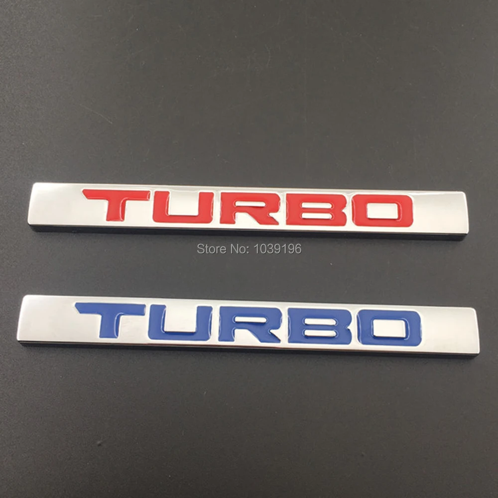 Новый Стайлинг автомобиля Turbo Boost загрузка увеличения 3D металлический