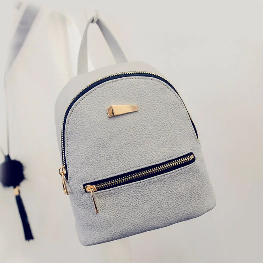 Модный женский рюкзак из искусственной кожи мини-рюкзак дорожная сумка через