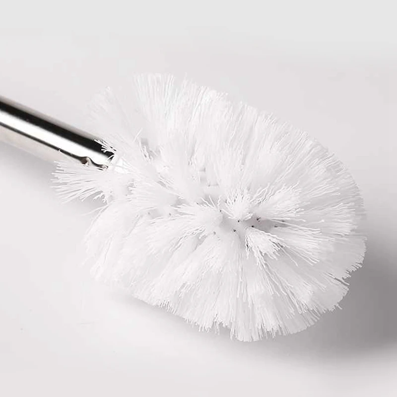 Новая 1 шт. Туалет Ванная комната Чистящая Щетка для туалета Замена белая головка