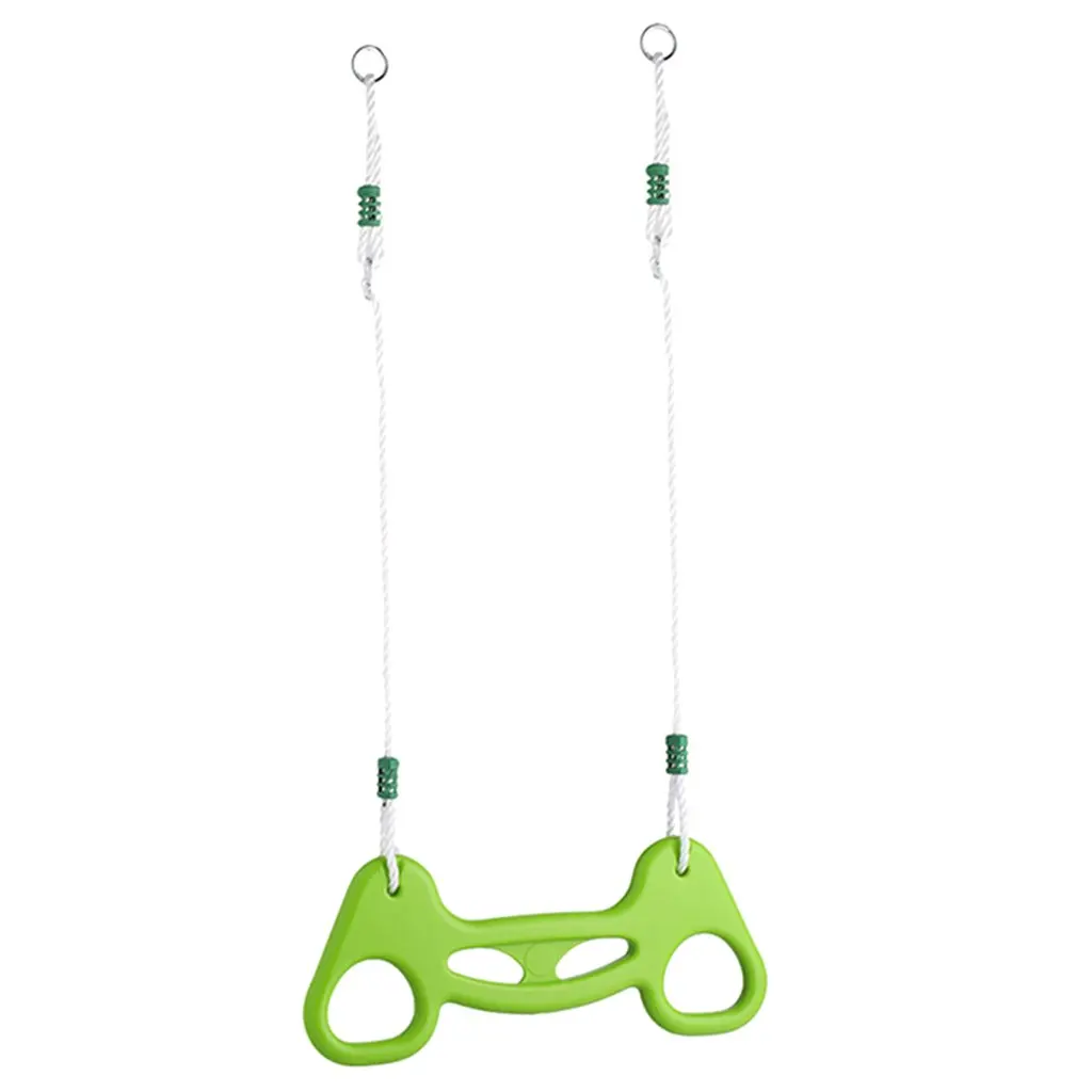 

80kg Kids Trapeze Bar Swingset Gymnastic Rings Swing Playground Garden Park Activity Toy Indoor Outdoor Sports