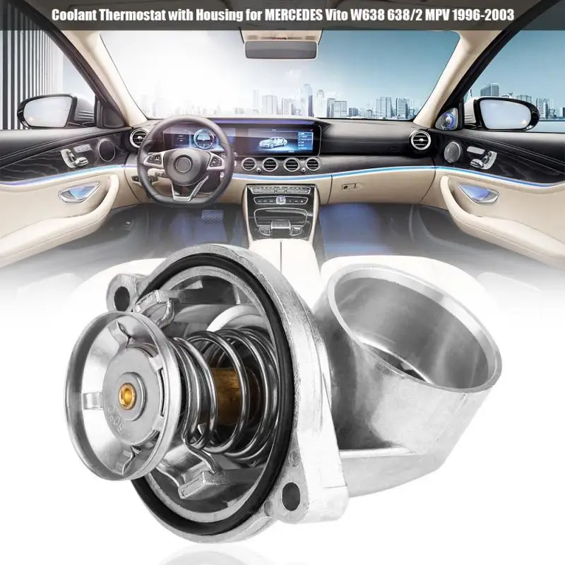 Термостат охлаждающей жидкости с корпусом 6012030075 для MERCEDES Vito W638 638/2 MPV 1996 1998 2000 2001