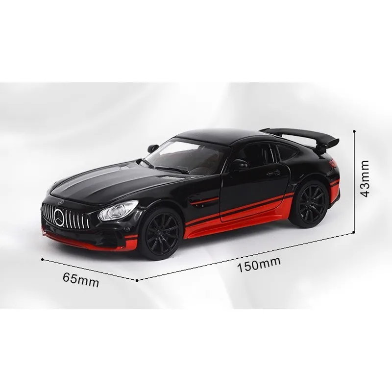 1:32 моделирование сплава литья под давлением GTR по форме спортивного автомобиля