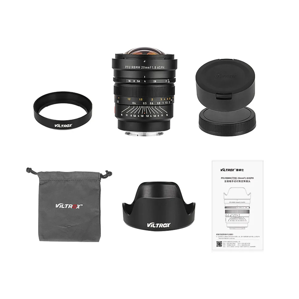 VILTROX полнокадровый широкоугольный основной объектив фотосессия/F1.8 E mount MF для Sony