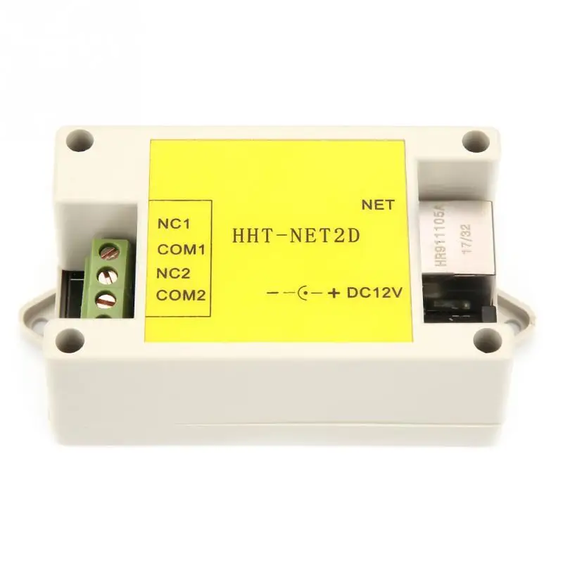 Новый 2 канальный сетевой релейный модуль Ethernet DC12 в Интернет Watchdog высокое