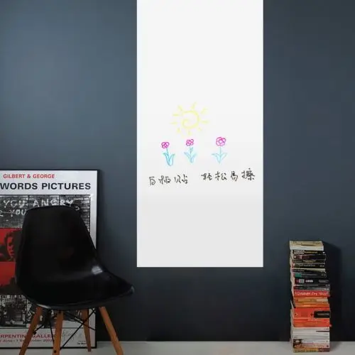 Removable Wall Sticker Magic Whiteboard Office Study Decor Vinyl Erasable White Board | Дом и сад