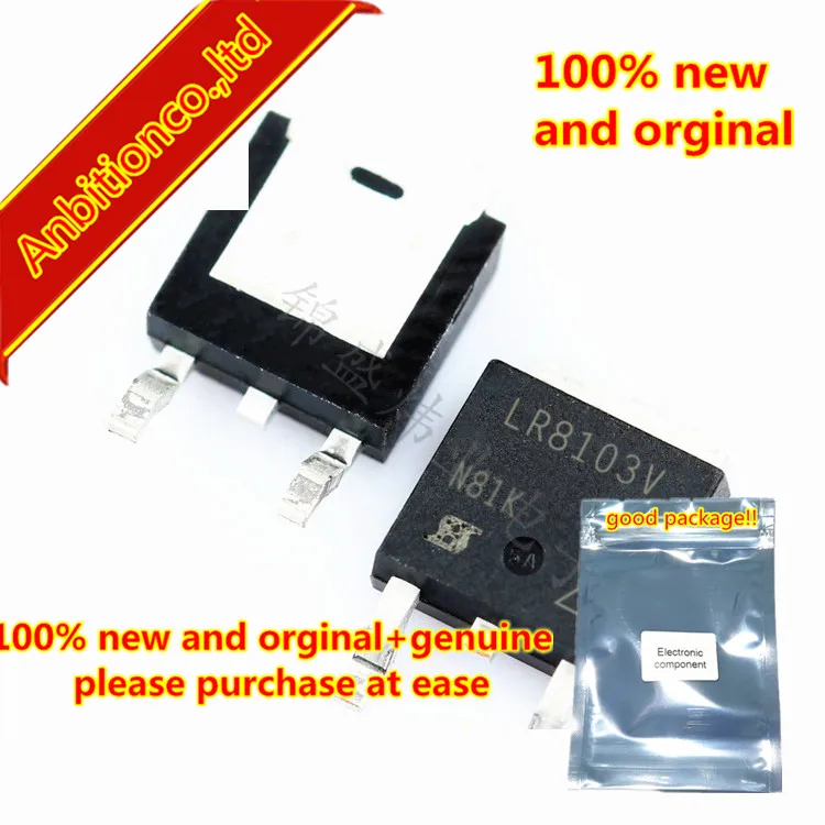 10 шт. 100% новый и оригинальный IRLR8103VTRPBF LR8103V TO 252 91A30V в наличии|Комплекты аксессуаров