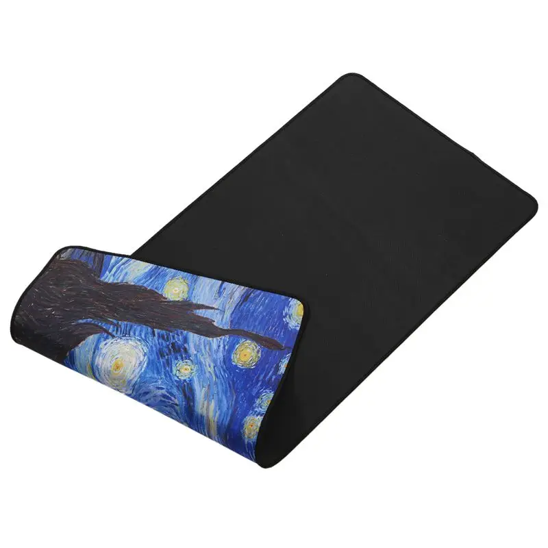 Игровой коврик для мыши с запирающимся краем большой ПК компьютер ноутбук Apple