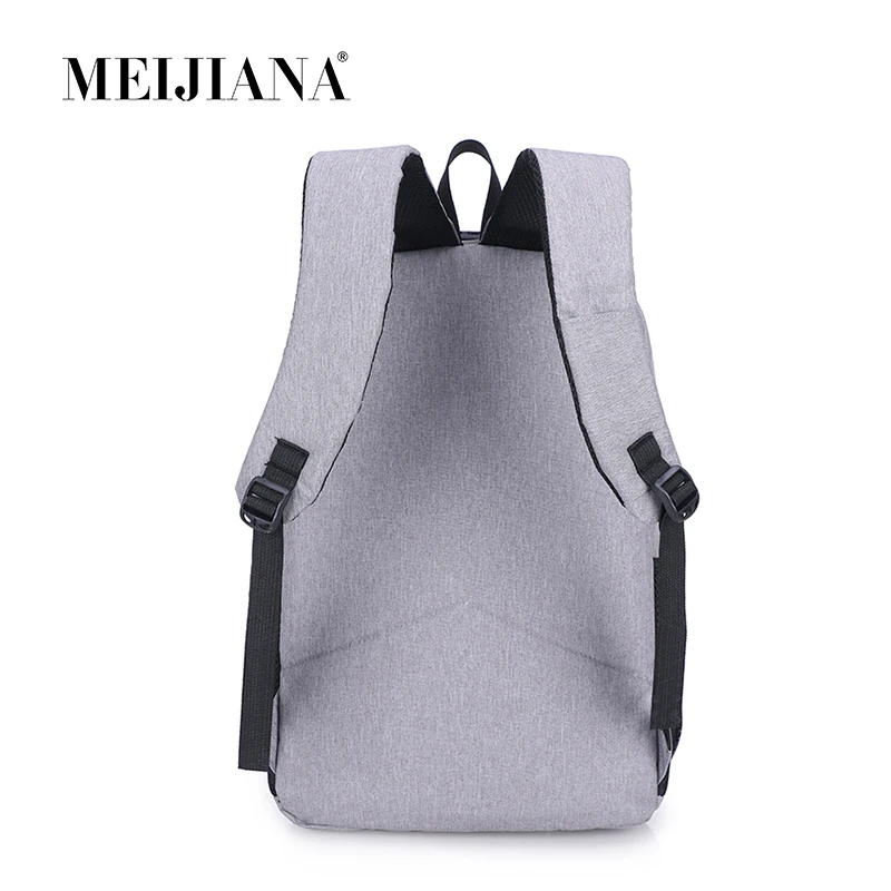 MeiJiaNa с usb зарядкой 19 лет все новые компьютерные Backpac и Мужская большая емкость
