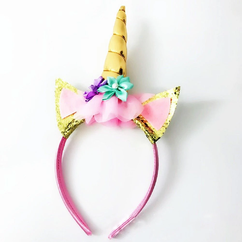 Magical Unicorn Horn Head Band Party Kids Hair Headband Fancy Dress Cosplay |