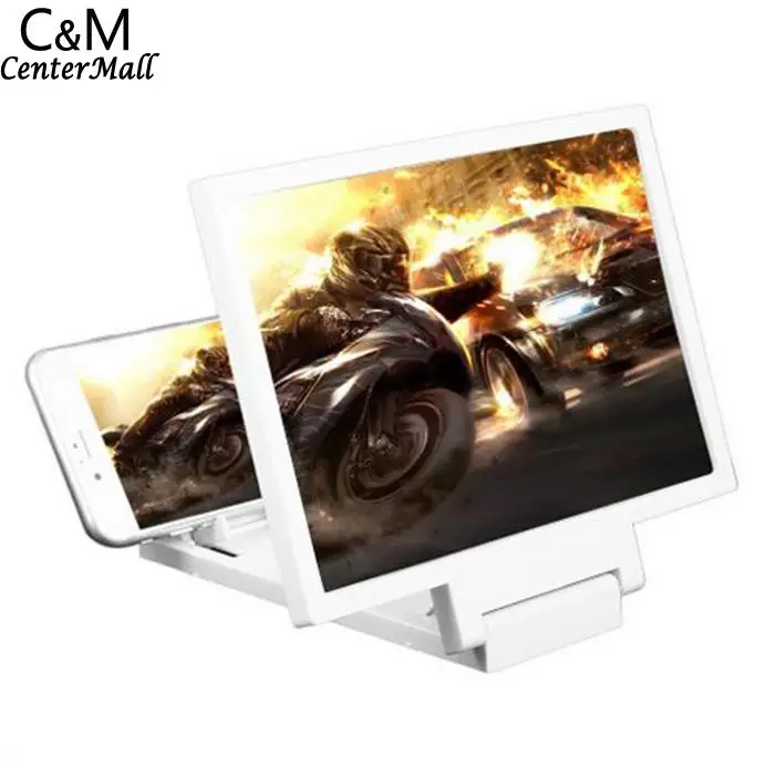 3D мобильный телефон видео экран увеличительное стекло Защита глаз кронштейн