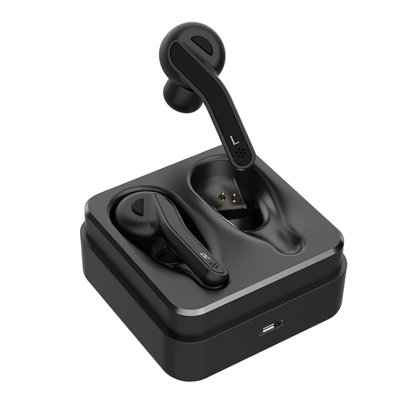 Лучшие предложения IPX5 Водонепроницаемая беспроводная Bluetooth гарнитура V5.0 TWS