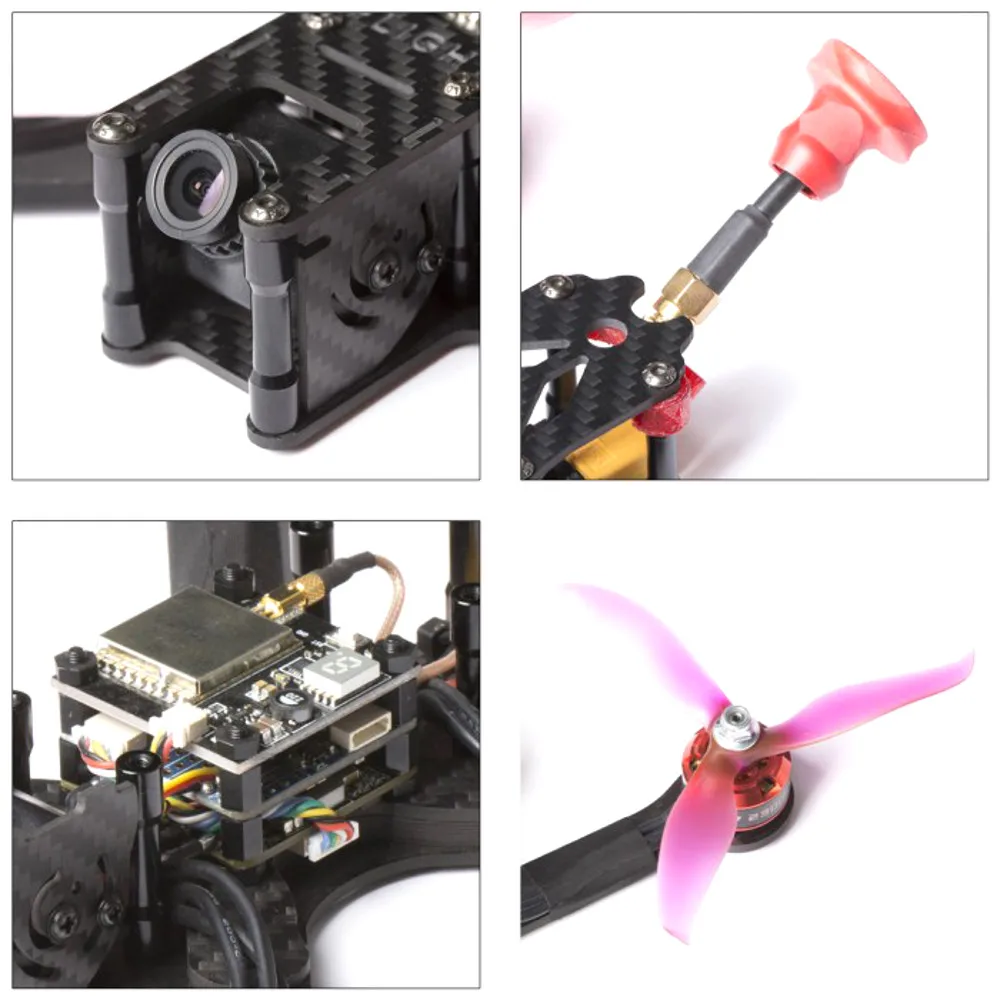 Гоночный Дрон iFlight XL5 V2 5 дюймов FPV PNP 8G 72CH F4 30A BLHeli_S 2 4S 1179 800TVL CCD камера 600MW VTX RC