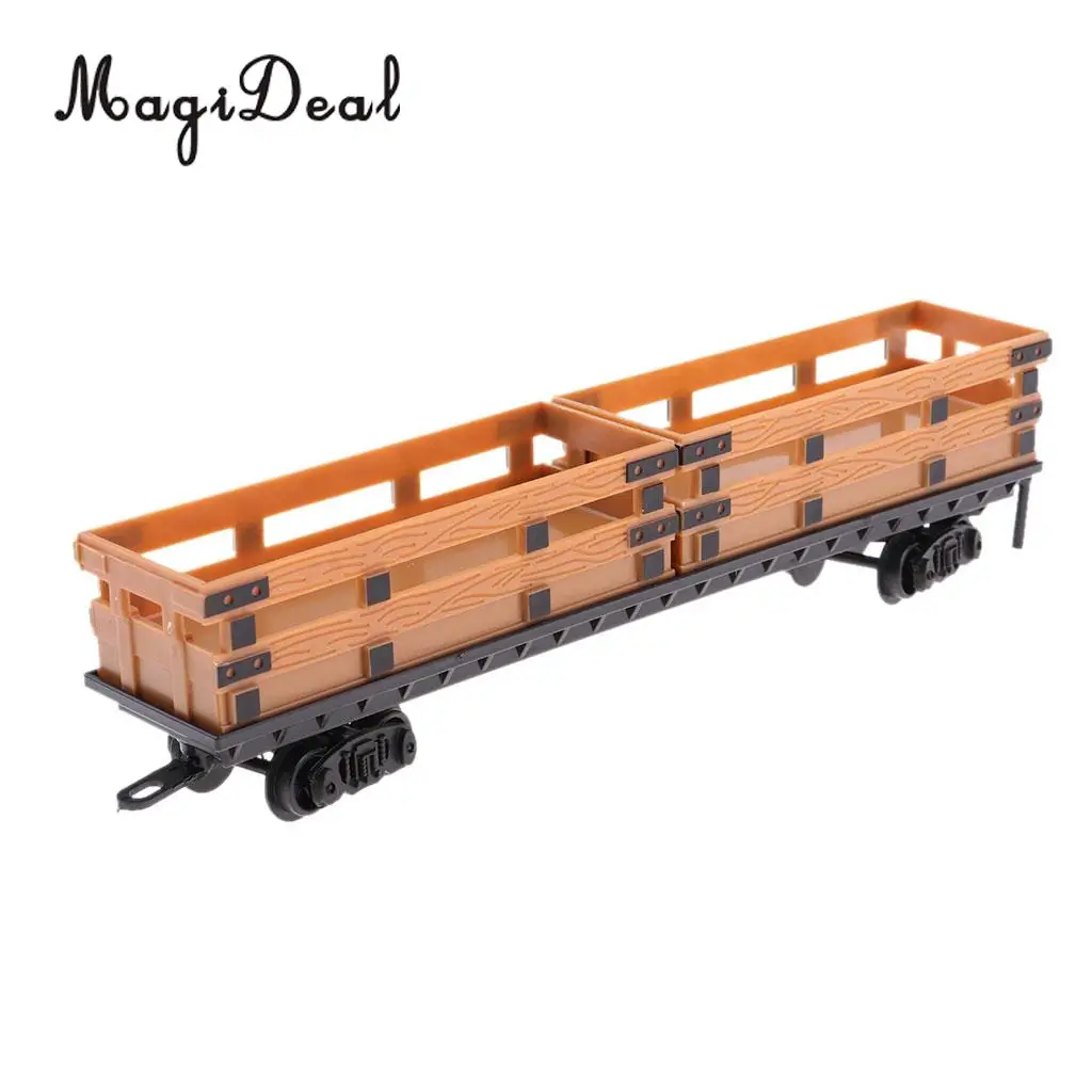 Модель поезда MagiDeal 1:87 детская игрушка электрический трек грузовой автомобиль