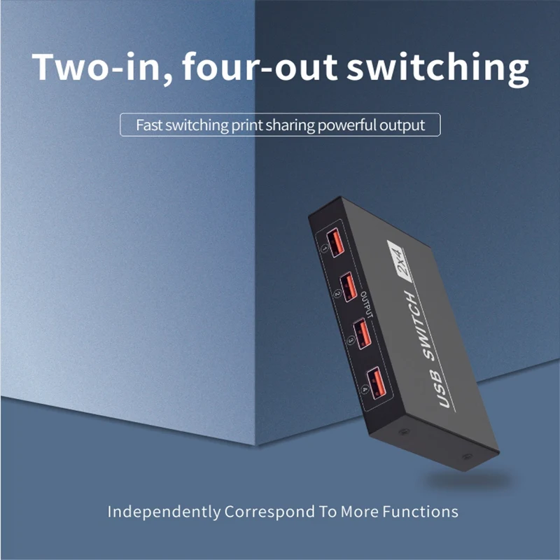 Usb 2 0 распределительный переключатель 4 порта компьютера периферийный коммутатор