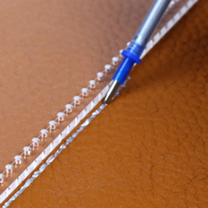 Кожа рукоделие акрил держатель для карт с ремешком узор трафареты Комплект