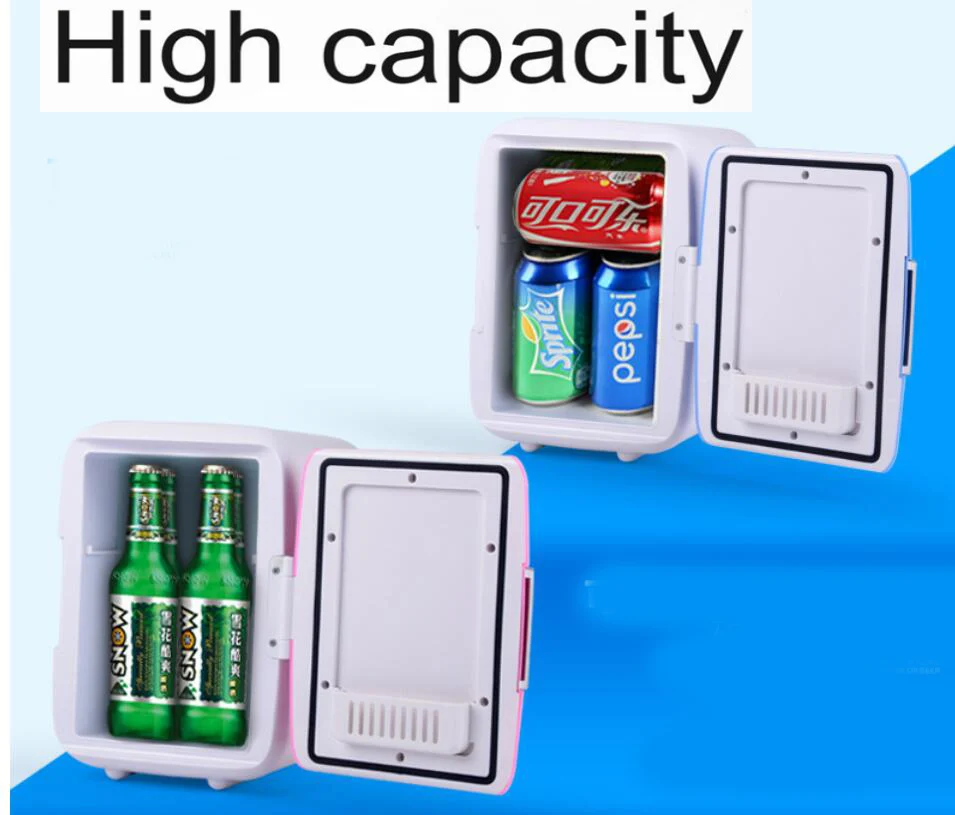 Автомобильные холодильники 4 л бесшумные мини с нагревательной камерой для дома