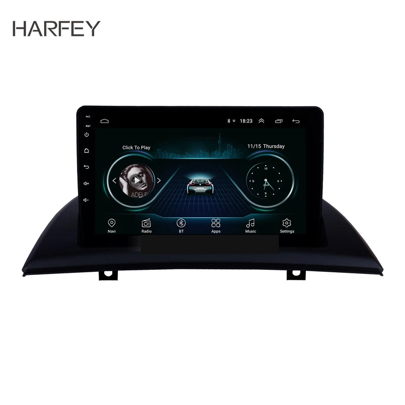 Головное устройство плеер Harfey Android 8 1 9 дюймов GPS для BMW X3 E83 2.0i 2.5i 2.5si 3.0i 3.0si 2.0d