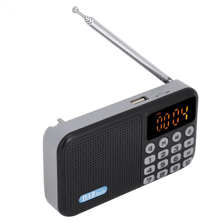 IG DAB + цифровой радио автомобильный приемник FM Bluetooth портативный карманный стерео