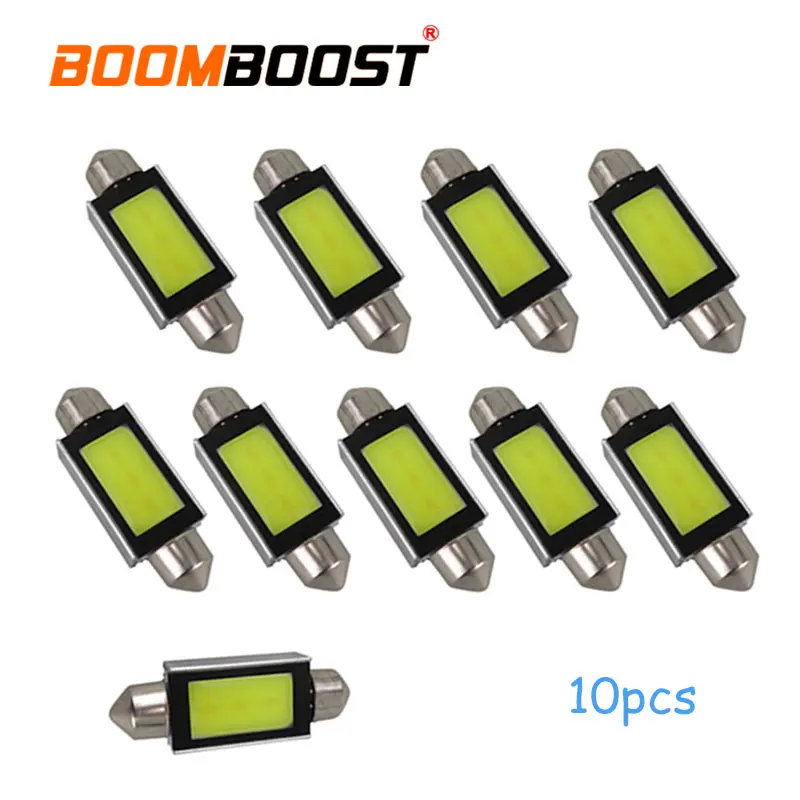 big promotion 41mm 12V 1W COB F-estoon LED Car Bulb Auto Led Light Lamps parking 13 pieces | Headlight Bulbs(LED)